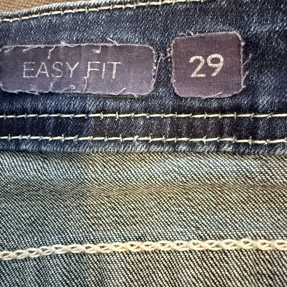 Grace Blue Boot Cut Jeans with Embroidery - Picture 3 of 7